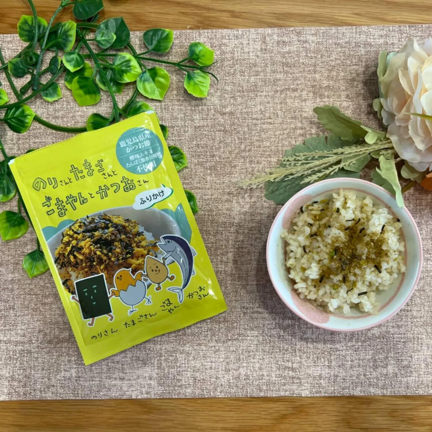 Wadaman Noritama Furikake Seasoning (Nori, Egg, Sesame & Bonito) 30g - Image 3