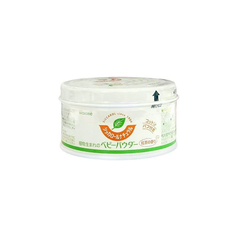 Wakodo Siccarol Japanese Natural Baby Powder 120g - Image 3