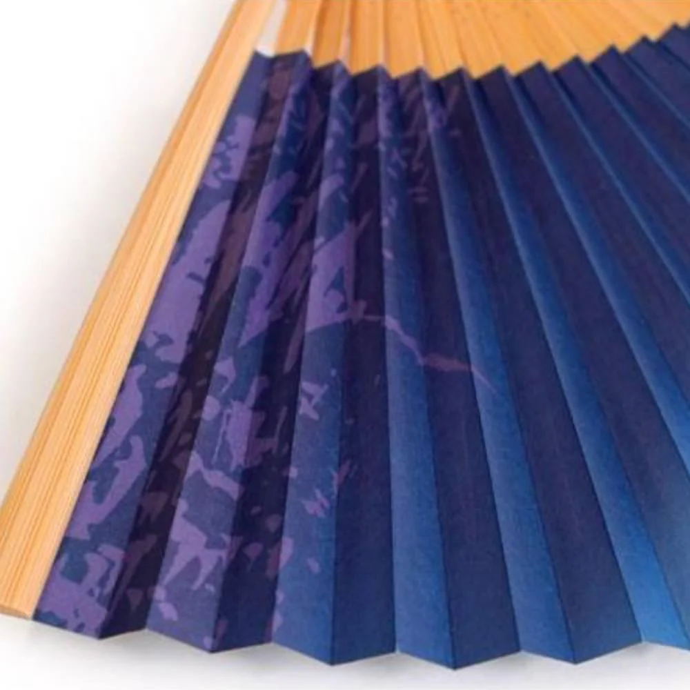 Yamani Mountain Fire Festival Sensu Handheld Folding Fan 21.5cm - Image 4