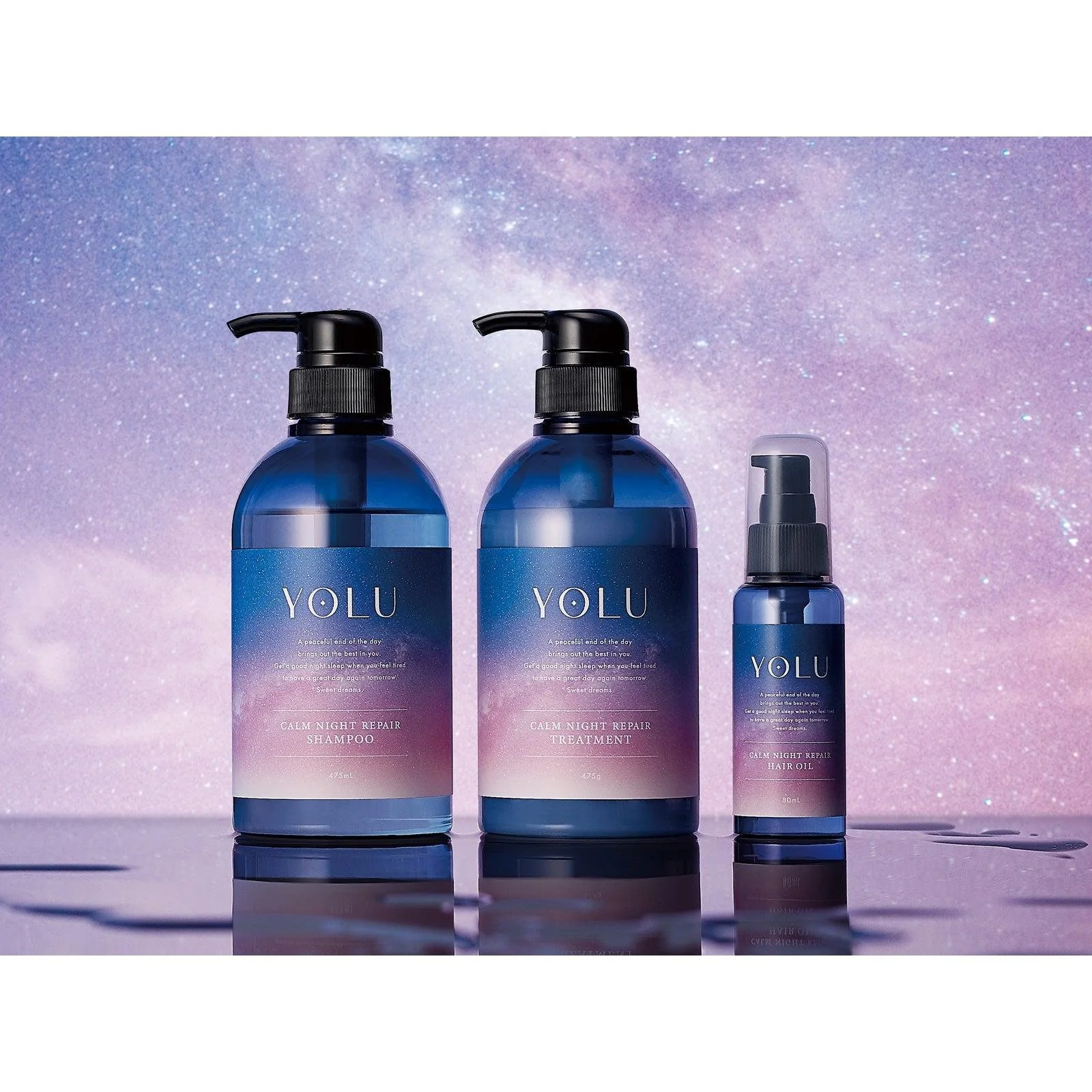 Yolu Calm Night Repair Silicone Free Shampoo for Damaged Hair 475ml - Image 3