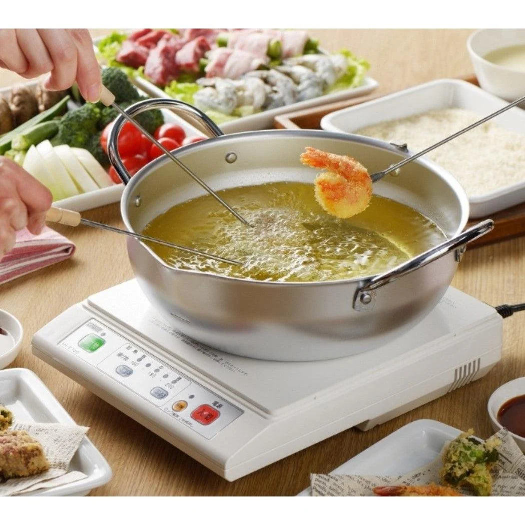 Yoshikawa Mirakutei II Advanced Deep Fry Pot 24cm SJ1025 - Image 3
