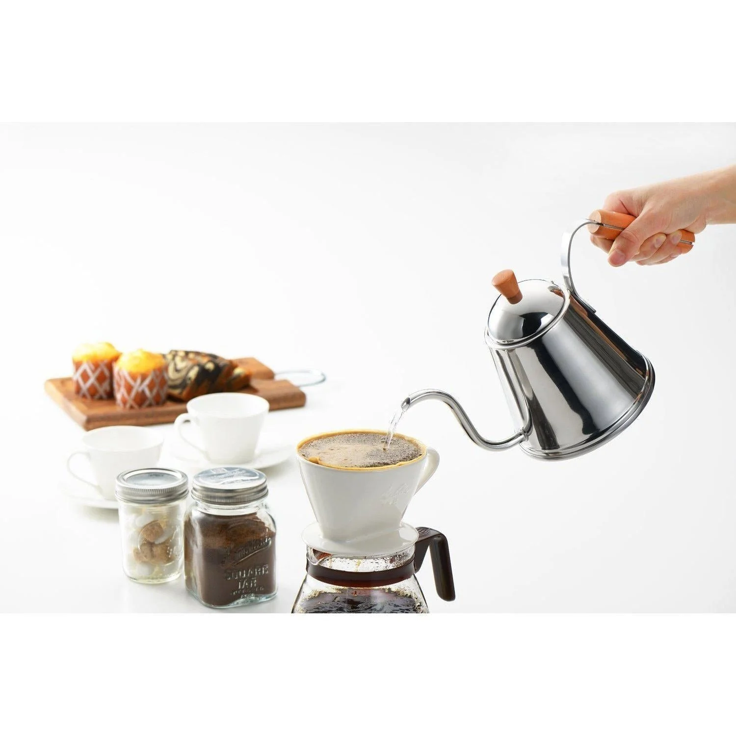 Yoshikawa Pour Over Coffee Drip Kettle Cafe Time SH7090 1.0L - Image 5