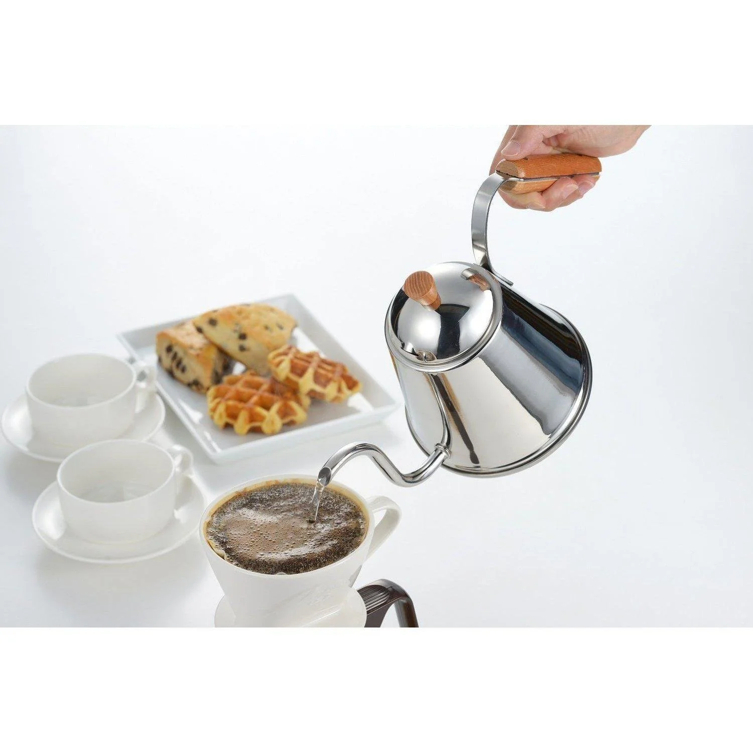 Yoshikawa Pour Over Coffee Drip Kettle Cafe Time SH7090 1.0L - Image 6