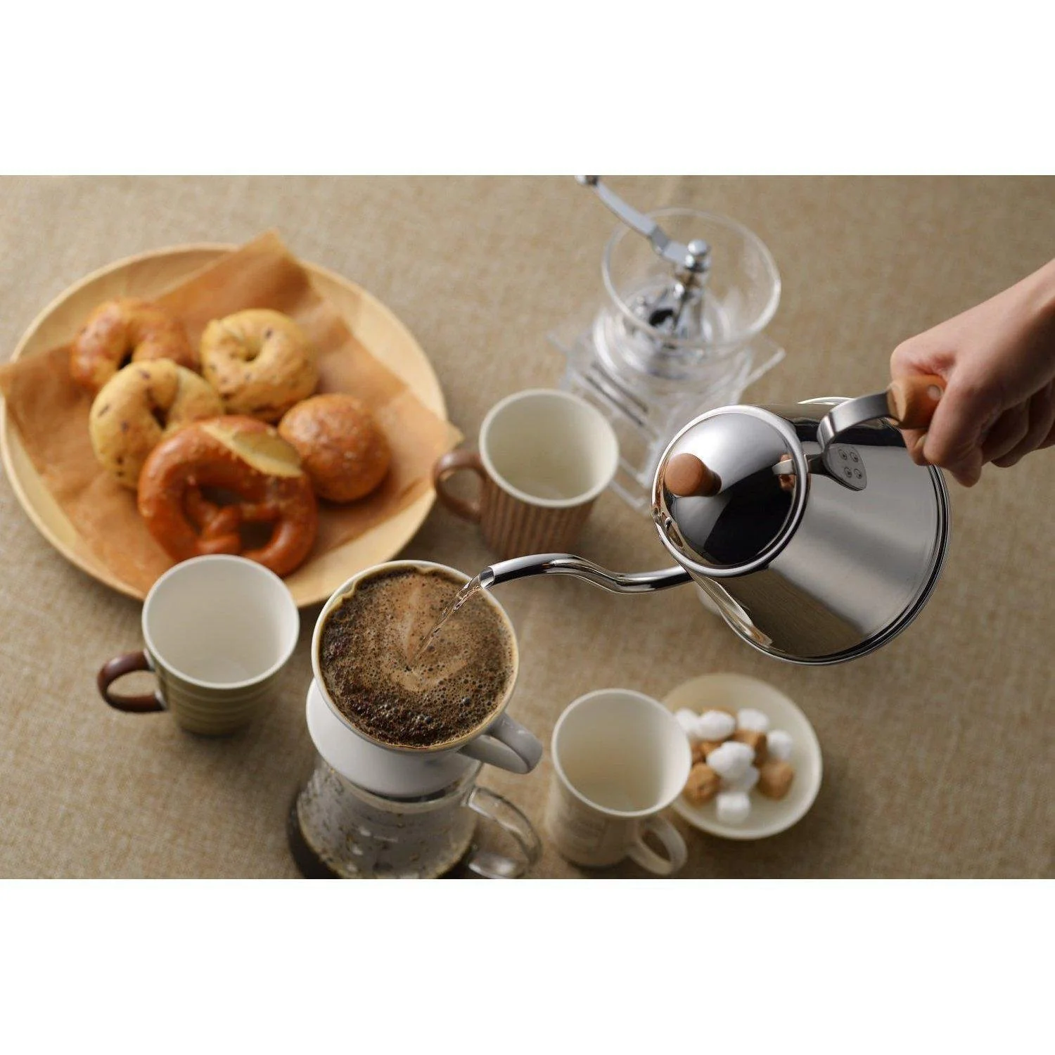Yoshikawa Pour Over Coffee Drip Kettle Cafe Time SH7090 1.0L - Image 7