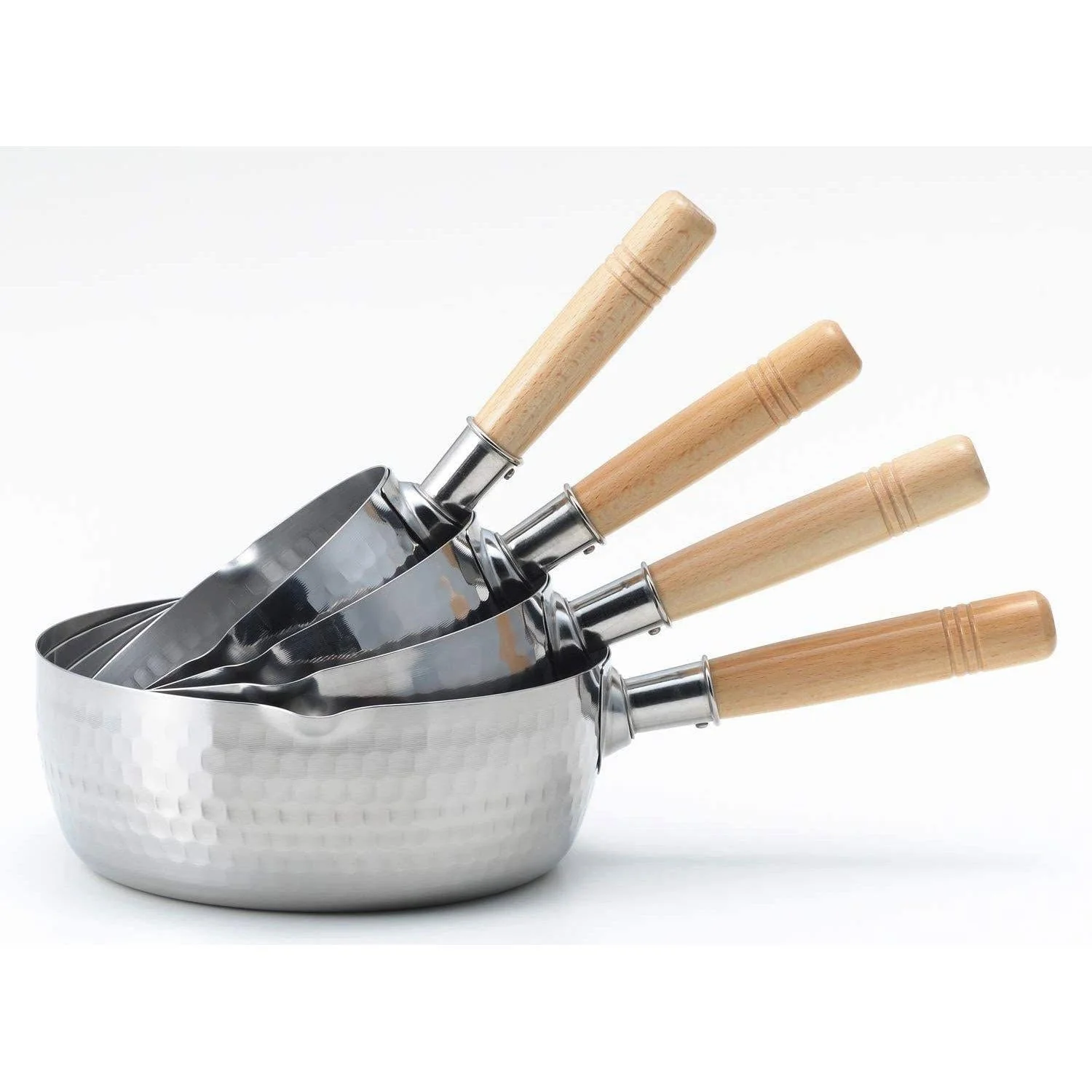 Yoshikawa Yukihira Saucepan Stainless Steel Pot 1.2 Quart 16cm YH6751 - Image 7