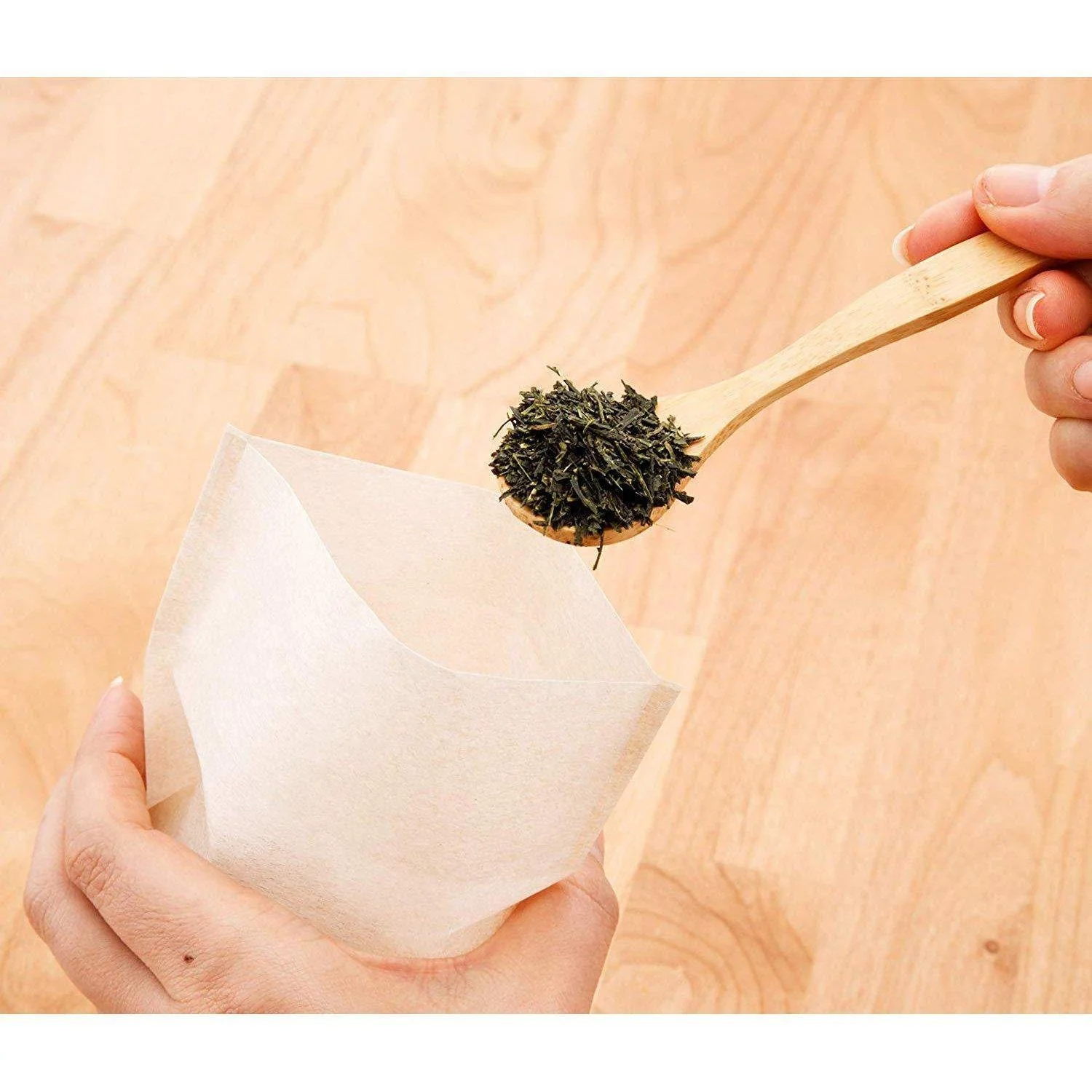 Zenmi Unbleached Tea Pack Loose Leaf Tea Bags 60 Pieces - Image 4